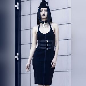 Killstar Modulate Midi Dress